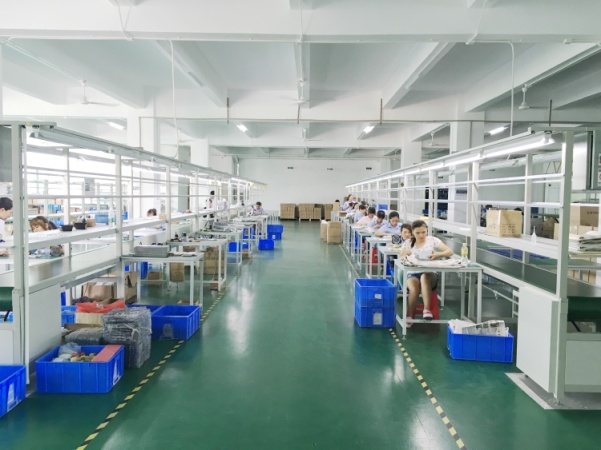 Assembly stations at the TUODI factory