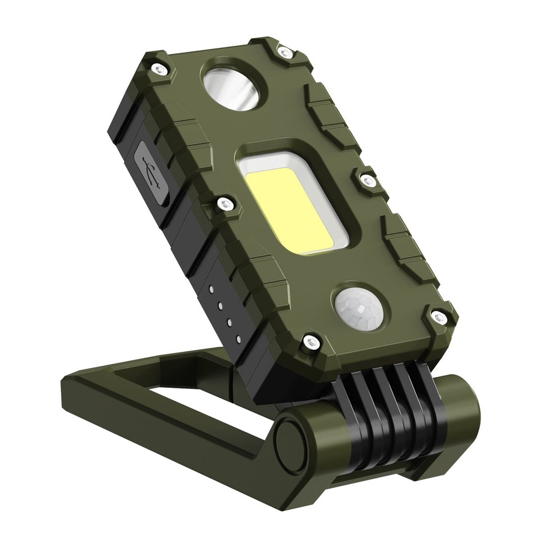 TUODI TD-CL05 folding motion sensor work light, green